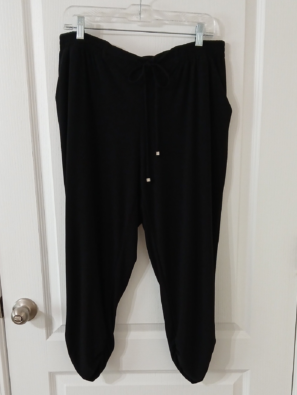 New Directions Black Drawstring Pants